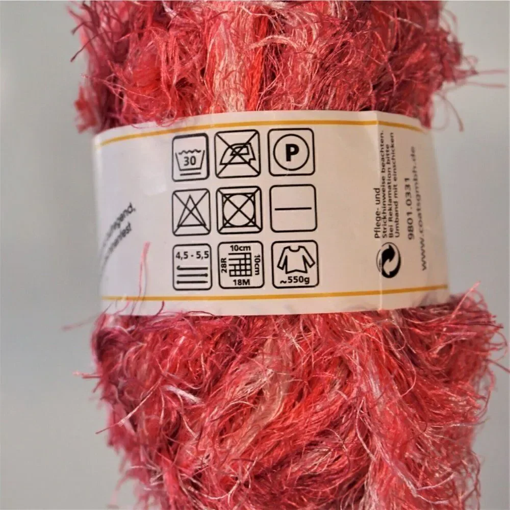 Assorted Eyelash Yarn Remnants Destash Mixed Lot Knitting Crochet